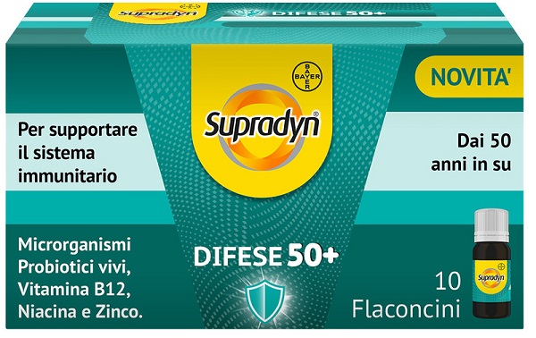 SUPRADYN DIFESE 50+ 10 FLACONCINI 10 ML - Fontenova srl