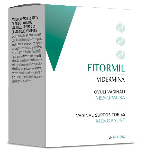 FITORMIL VIDERMINA 10 OVULI VAGINALI MENOPAUSA - Fontenova srl