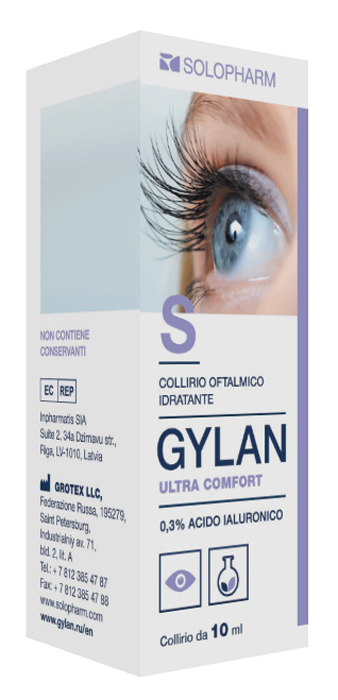 GYLAN ULTRA COMFORT GOCCE OFTALMICHE 10 ML - Fontenova srl