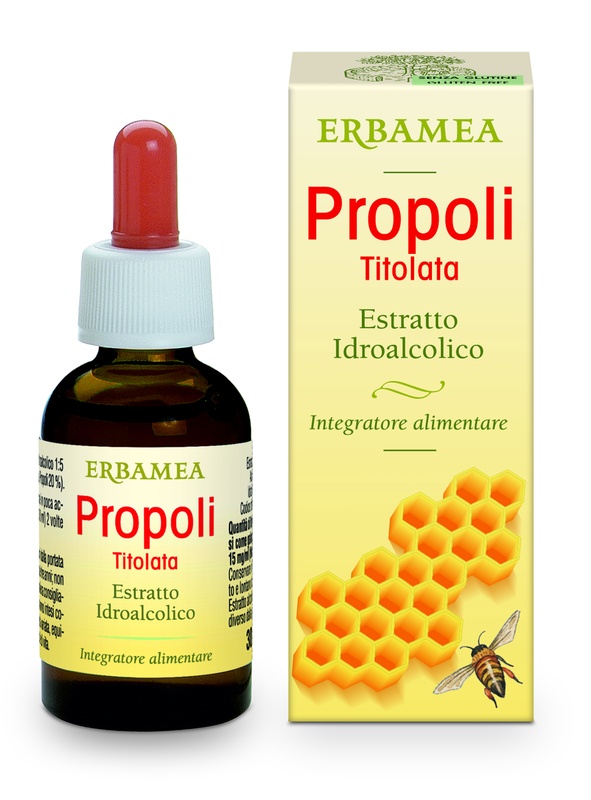 PROPOLI TITOLATA ESTRATTO IDROALCOLICO 30 ML - Fontenova srl