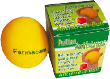 PALLINA ANTISTRESS GIALLO - Fontenova srl