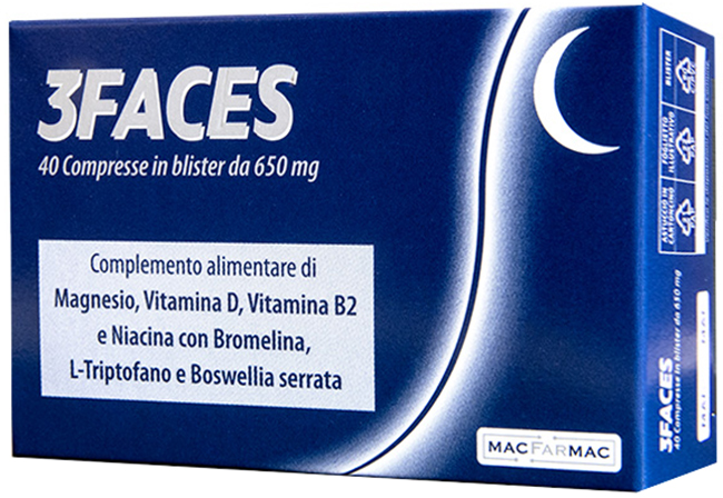 3FACES 40 COMPRESSE - Fontenova srl