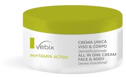 VEBIX PHYTAMIN E CREMA UNICA DERNOFUNSIONALE VISO E CORPO 300 ML - Fontenova srl