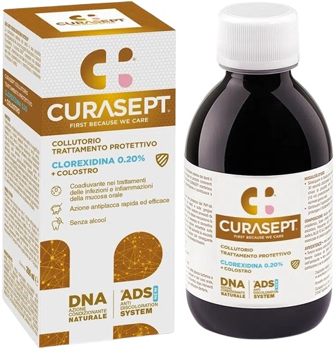 CURASEPT COLLUTORIO ADS DNA TRATTAMENTO PROTETTIVO 200 ML - Fontenova srl