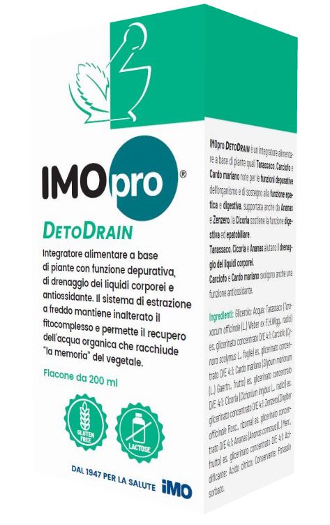IMOPRO DETODRAIN 200 ML - Fontenova srl