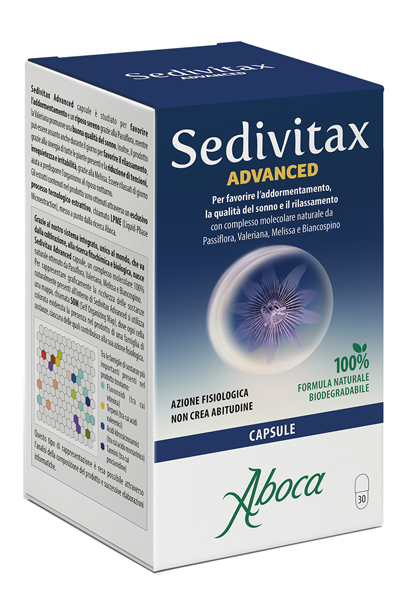 SEDIVITAX ADVANCED 30 CAPSULE - Fontenova srl