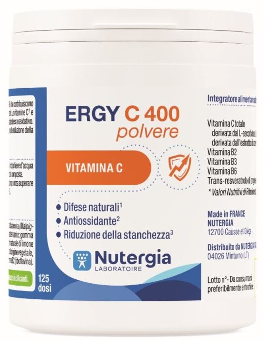 ERGY C 400 POLVERE 125 G - Fontenova srl