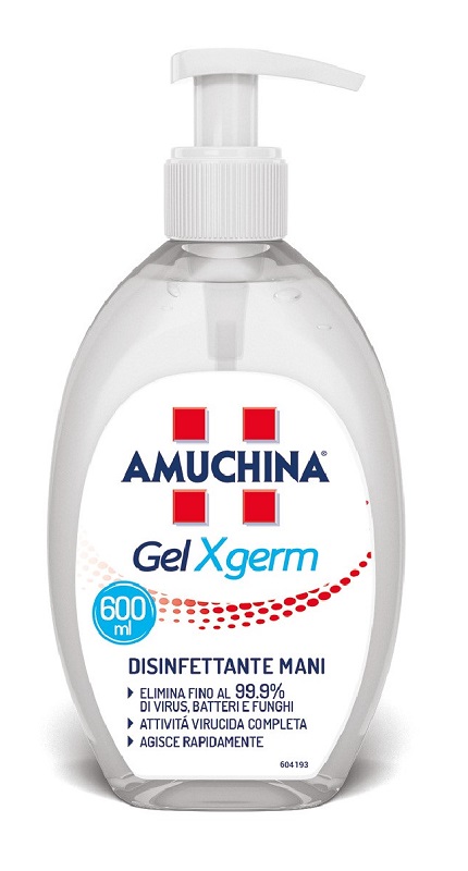 AMUCHINA GEL X-GERM DISINFETTANTE MANI 600 ML IT - Fontenova srl