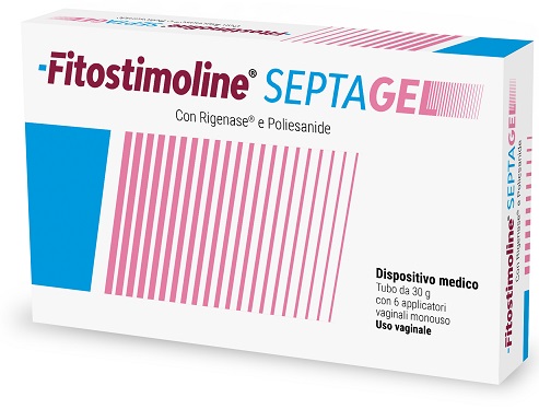 GEL VAGINALE FITOSTIMOLINE SEPTAGEL 30 G CON 6 APPLICATORI MONOUSO - Fontenova srl