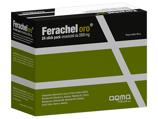 FERACHEL ORO 24 STICK OROSOLUBILI - Fontenova srl