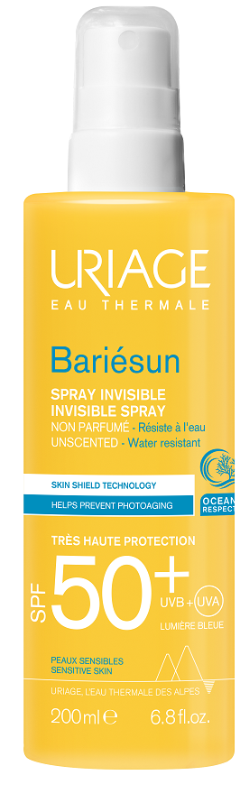 URIAGE EAU THERMALE BARIESUN SPRAY INVISIBILE SENZA PROFUMO SPF 50+ 200 ML - Fontenova srl