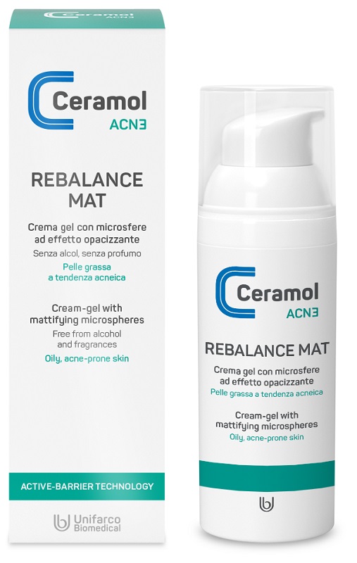 CERAMOL ACN3 REBALANCE MAT 50 ML - Fontenova srl