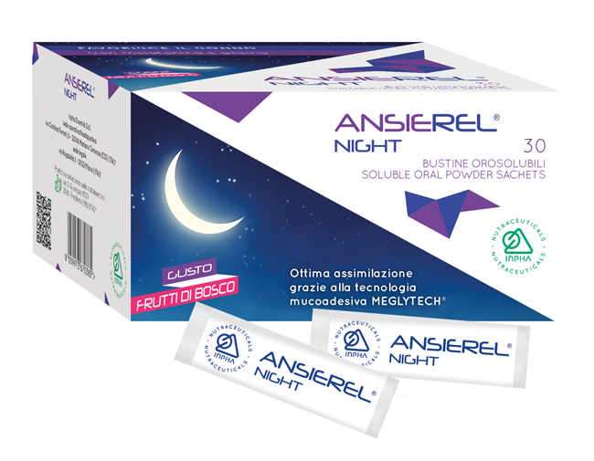ANSIEREL NIGHT 30 BUSTINE - Fontenova srl
