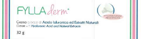 CREMA ACIDO IALURONICO ED ESTRATTI NATURALI FYLLADERM 32 G - Fontenova srl