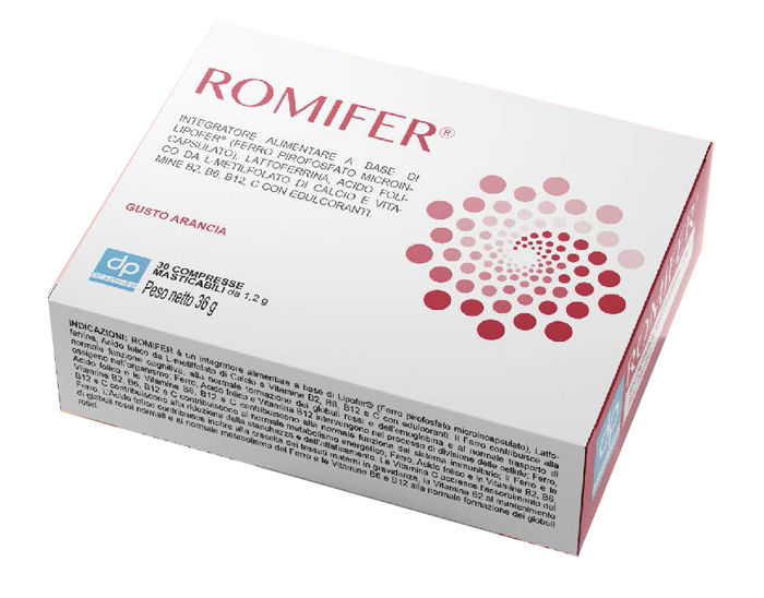 ROMIFER 30 COMPRESSE MASTICABILI - Fontenova srl