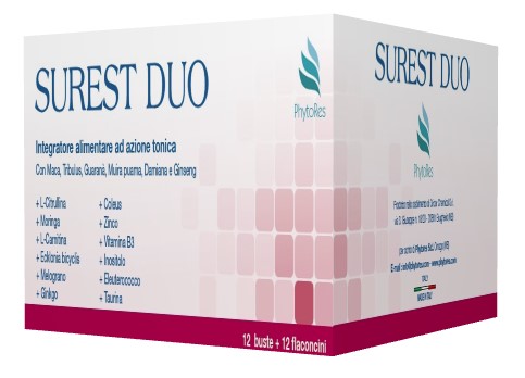 SUREST DUO 12 BUSTINE 9G + 12 FIALETTE 20ML - Fontenova srl