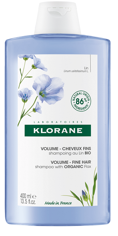 KLORANE SHAMPOO VOLUME FINE HAIR CON LINO 400 ML - Fontenova srl