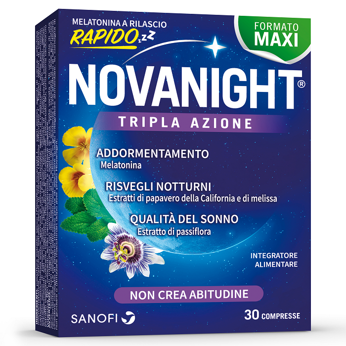 NOVANIGHT 30 COMPRESSE RILASCIO RADIDO NEW - Fontenova srl