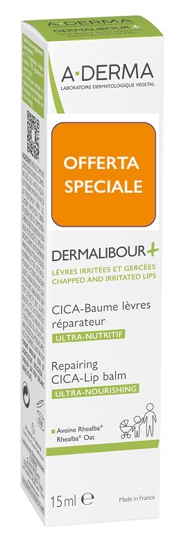 DERMALIBOUR + CICA BALSAMO LABBRA 15 ML - Fontenova srl