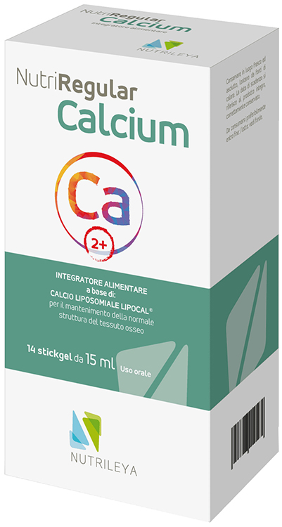 NUTRIREGULAR CALCIUM 14 STICK - Fontenova srl