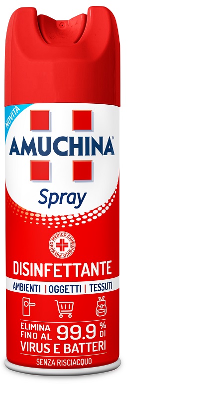 AMUCHINA SPRAY AMBIENTI OGGETTI TESSUTI 400 ML - Fontenova srl