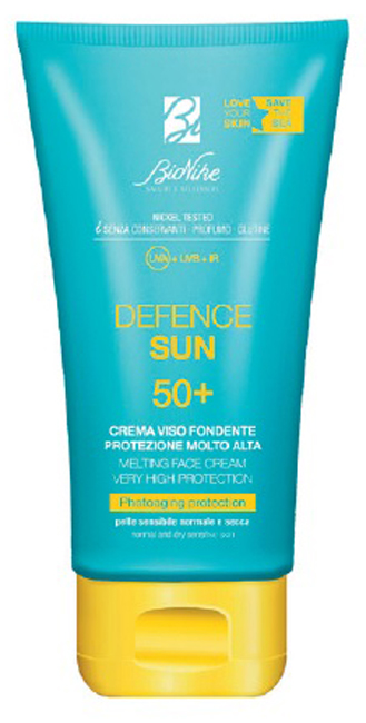 DEFENCE SUN CREMA VISO FONDENTE 50+ 50 ML - Fontenova srl