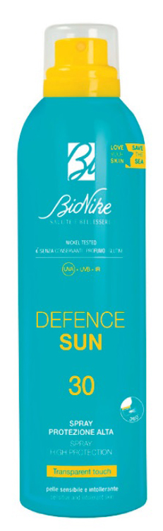 DEFENCE SUN SPRAY TRANSPARENT TOUCH 30 200 ML - Fontenova srl
