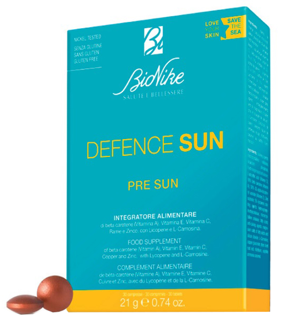 DEFENCE SUN PRE SUN 30 COMPRESSE - Fontenova srl