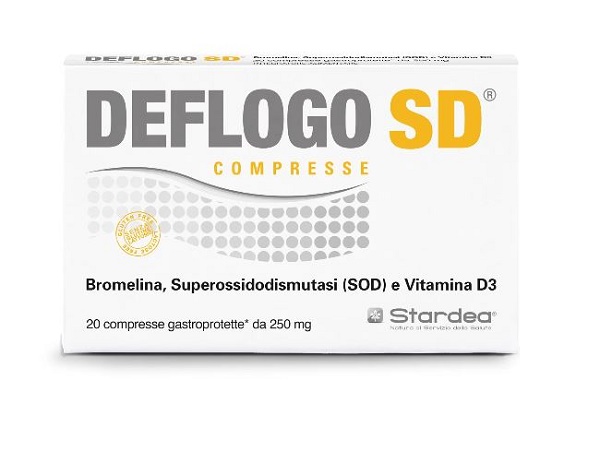 DEFLOGO SD 20 COMPRESSE GASTROPROTETTE SENZA GLUTINE SENZA LATTOSIO - Fontenova srl