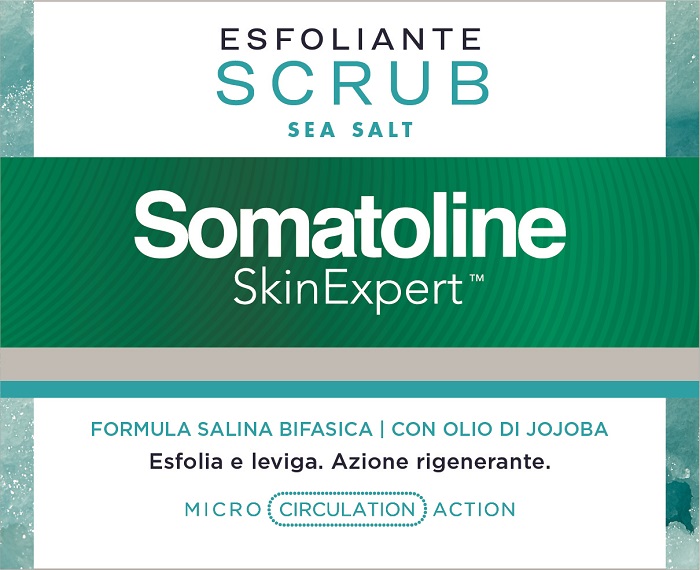 SOMATOLINE SKIN EXPERT SCRUB SEA SALT 350 G - Fontenova srl
