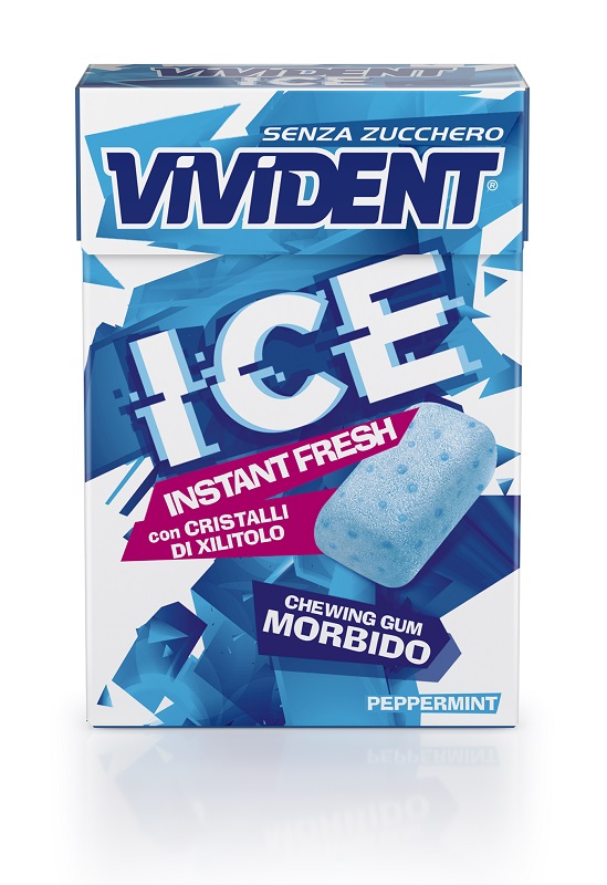 VIVIDENT ICE PEPPERMINT 27 G - Fontenova srl