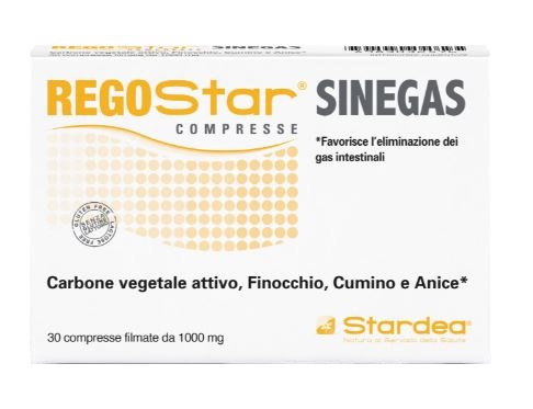 REGOSTAR SINEGAS 30 COMPRESSE - Fontenova srl
