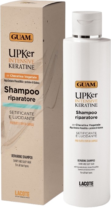 GUAM UPKER INTENSIVE KERATINE SHAMPOO RIPARATORE 200 ML - Fontenova srl