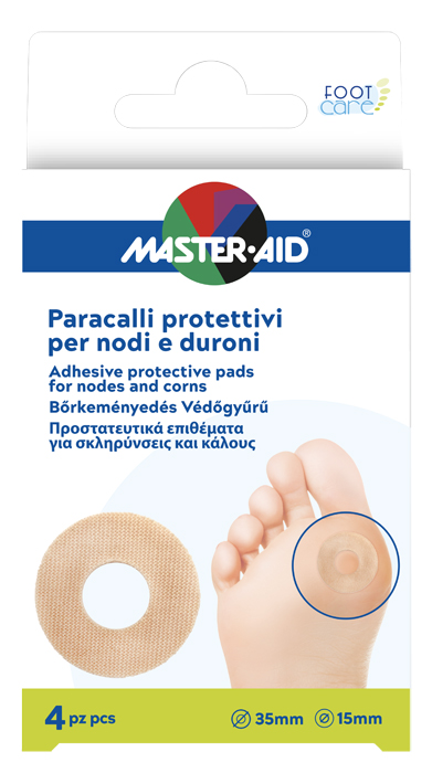 PARACALLI MASTER-AID FOOTCARE NODI E DURONI 4 PEZZI B8 - Fontenova srl