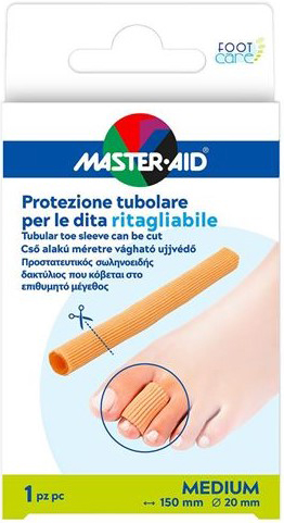 PROTEZIONE TUBOLARE MASTER-AID FOOTCARE RITAGLIABILE 15 CM 20 MM MEDIUM C7 - Fontenova srl
