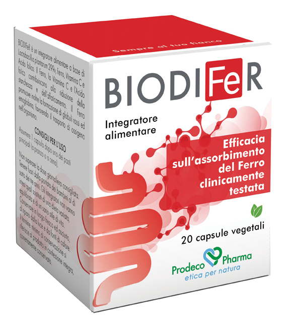 BIODIFER 20 CAPSULE VEGETALI - Fontenova srl