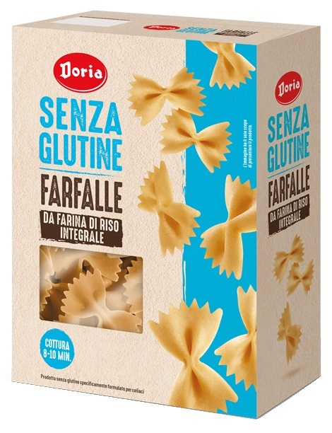 DORIA FARFALLE INTEGRALI 400 G - Fontenova srl