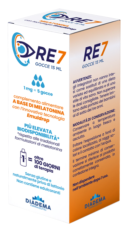 RE7 GOCCE 15 ML - Fontenova srl
