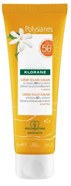 LES POLYSIANES CREMA VISO TAMANU BIO&MONOI SPF50+ 50 ML - Fontenova srl
