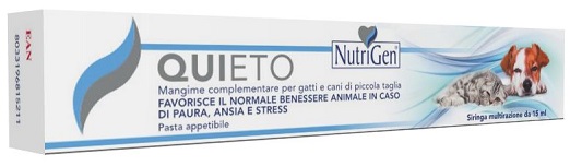 QUIETO PASTA CANI/GATTI 15 ML NUTRIGEN - Fontenova srl
