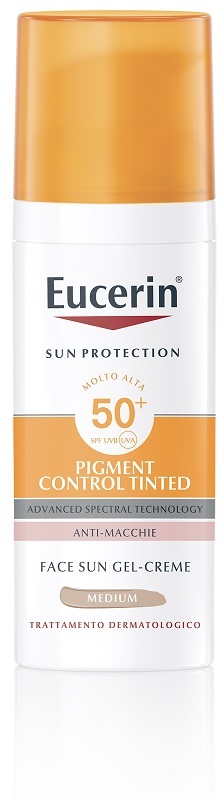 EUCERIN SUN PIGMENT CONTROL TINTED SPF50+ MEDIUM 50 ML - Fontenova srl