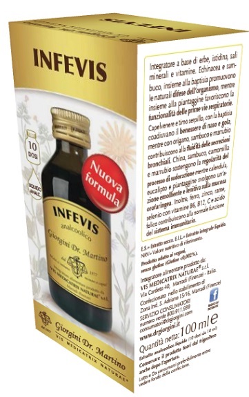 INFEVIS LIQUIDO ANALCOLICO 100 ML - Fontenova srl
