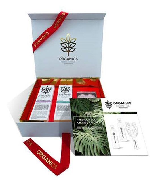 ORGANICS COSMETICS GIFT BOX WELLNES ANTIAGE 250 ML - Fontenova srl