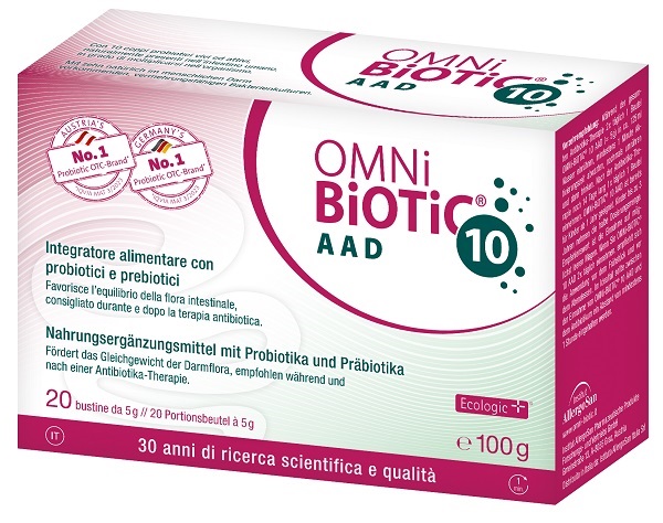 OMNI BIOTIC 10 AAD 20 BUSTINE DA 5 G - Fontenova srl
