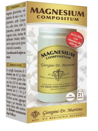 MAGNESIUM COMPOSITUM POLVERE 100 G - Fontenova srl