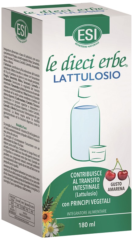 ESI LE DIECI ERBE LATTULOSIO 180 ML - Fontenova srl