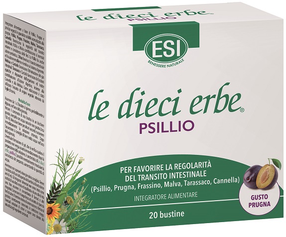 ESI LE DIECI ERBE PSILLIO 20 BUSTINE 5,6 G - Fontenova srl