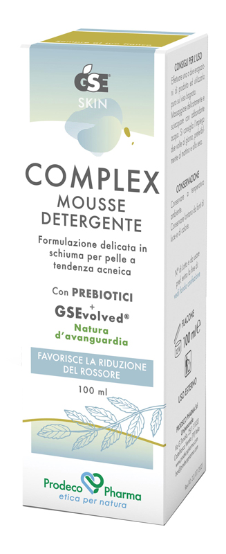 GSE SKIN COMPLEX MOUSSE DETERGENTE PELLE A TENDENZA ACNEICA 100 ML - Fontenova srl