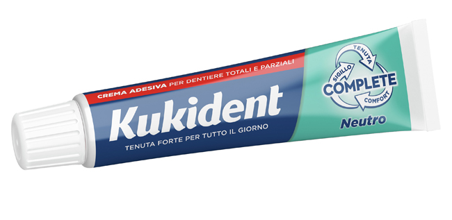 KUKIDENT NEUTRO CREMA ADESIVA DENTIERE 65 G - Fontenova srl