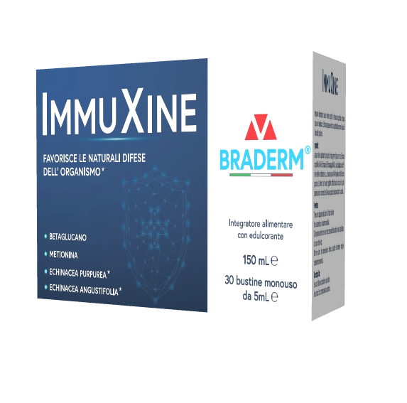 IMMUXINE 30 BUSTINE DA 5 ML BRADERM - Fontenova srl